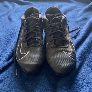 Black Nike Vapor Edge Football Cleats Size 10